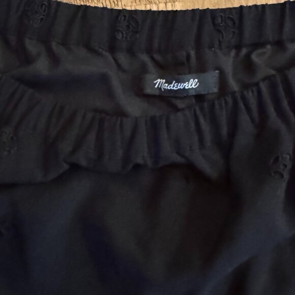 Madewell Eyelet Off The Shoulder Dress - Size 12 - Picture 8 of 11